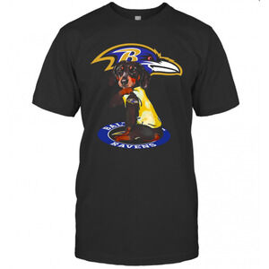 Dachshund Baltimore Ravens T-Shirt
